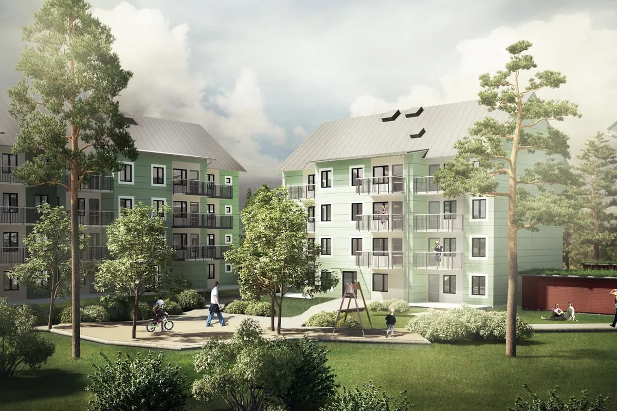 Lägenhet på Lindblomsgränd i Hässelby