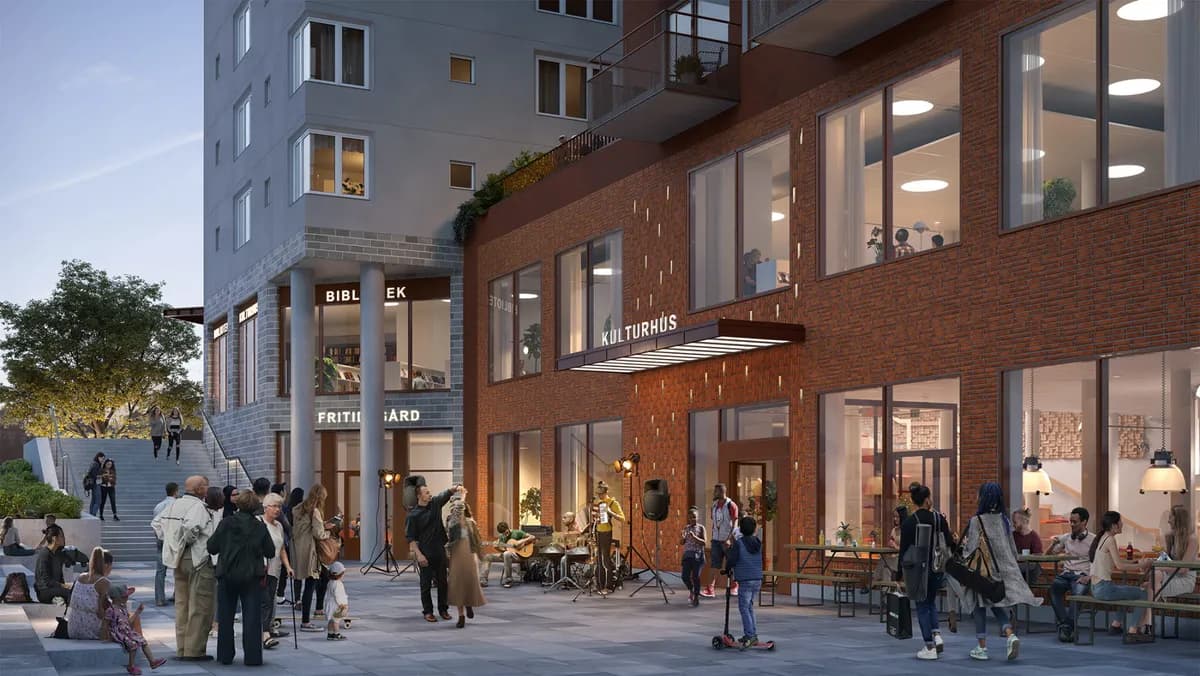 Hyreslägenhet på Älta i alta