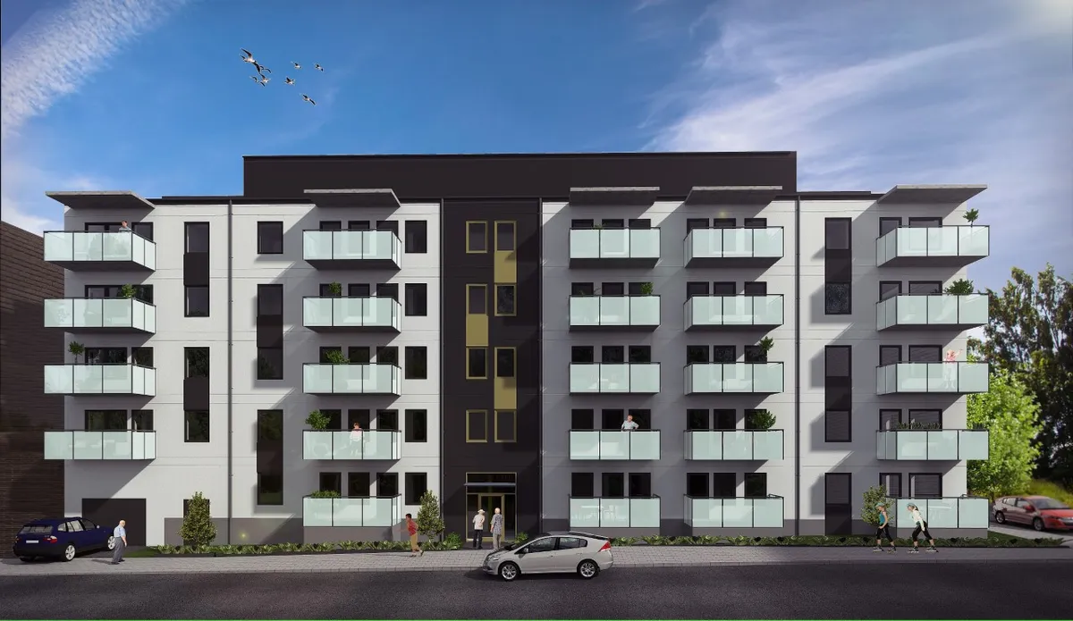 Lägenhet på Nissabogatan i Halmstad