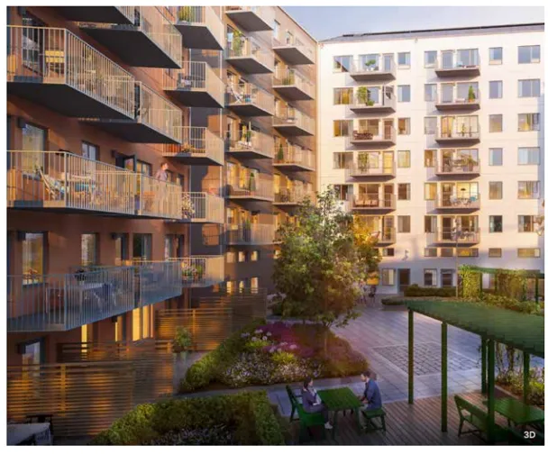 Lägenhet på Gunnarsberg i Kungälv