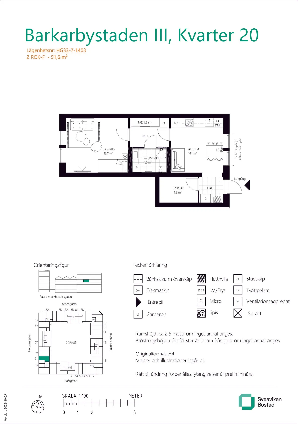 Lägenhet på Herculesgatan i Järfälla