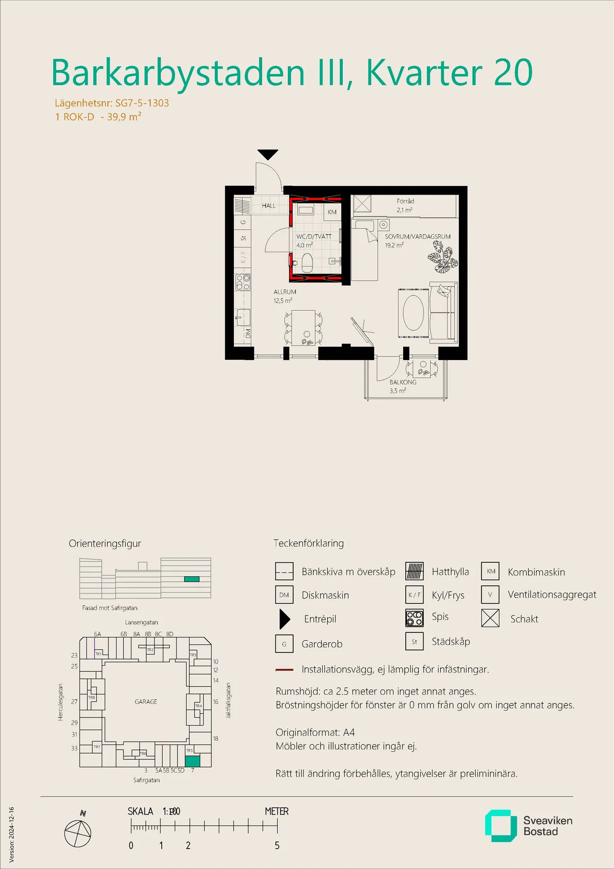 Lägenhet på Safirgatan i Järfälla