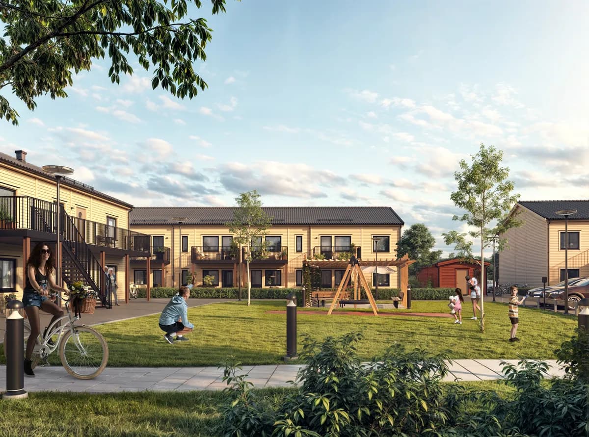 Hyreslägenhet på Mantorp i mantorp