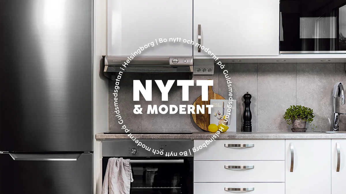 Lägenhet på Guldsmedsgatan i Helsingborg