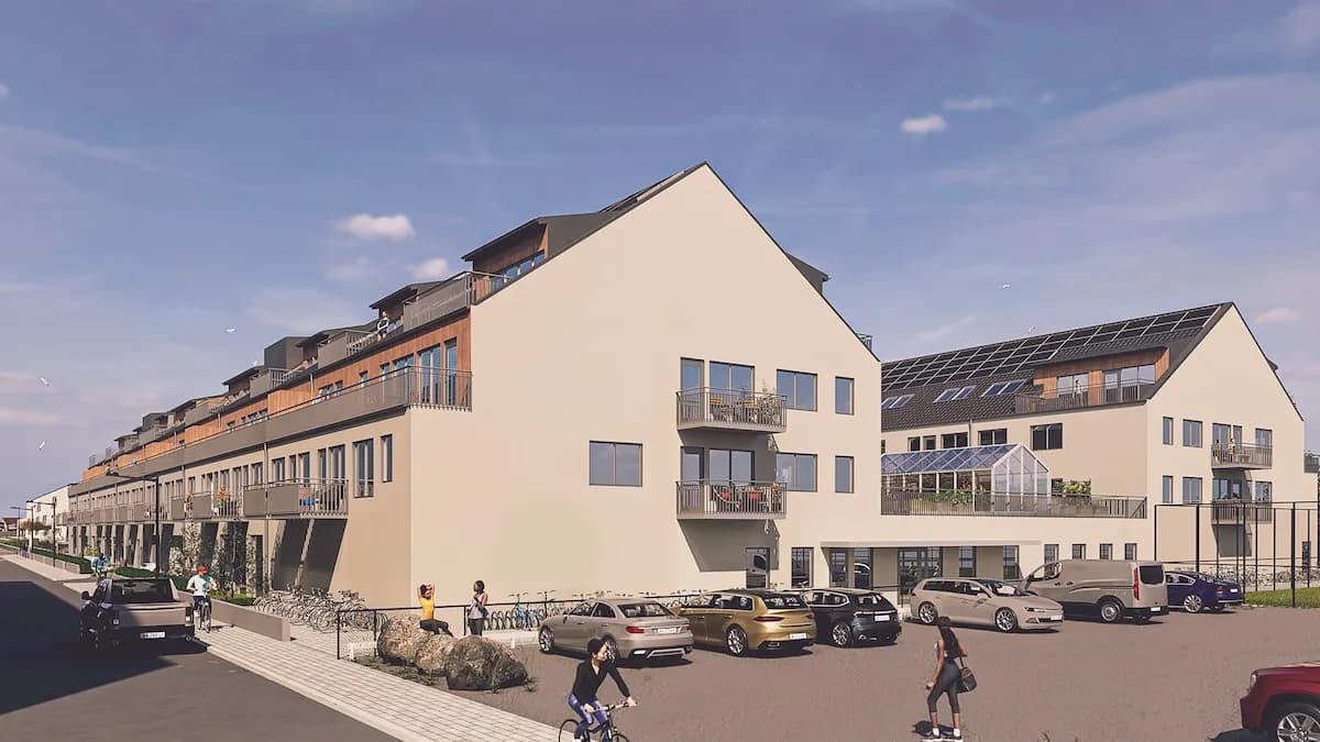 Lägenhet på Industrigatan i Ystad