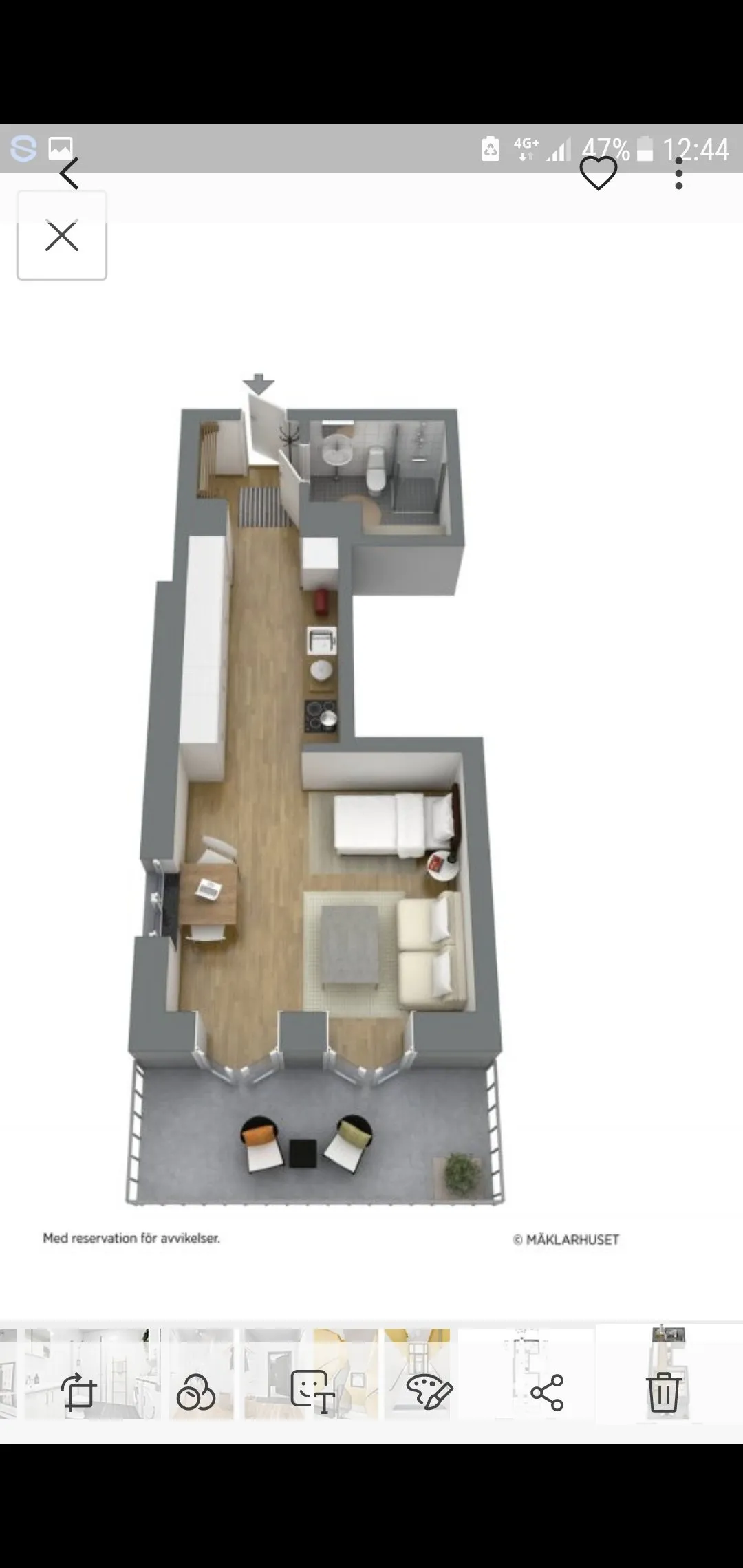 Hyreslägenhet på Järfälla i jarfalla