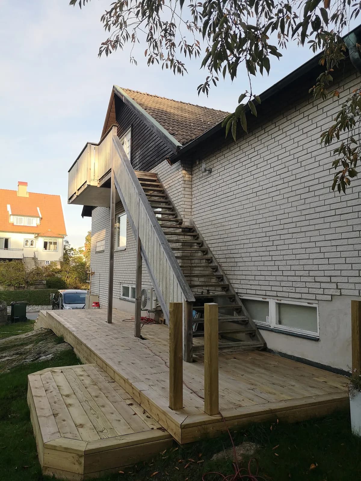 Hus på Cedergatan i Västra Frölunda